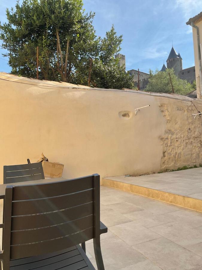 קרקסון Ma Pierre A L'Edifice, Face A La Cite Vue Sublime, Studio Avec Terrasse מראה חיצוני תמונה